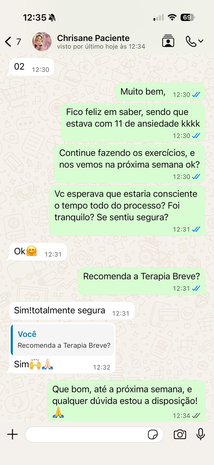 Depoimento real 2 - Portal da Consciência Criadora